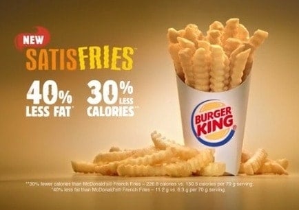 Burger King Satisfries