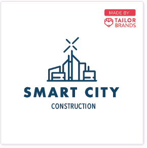 Smart City constructie logo