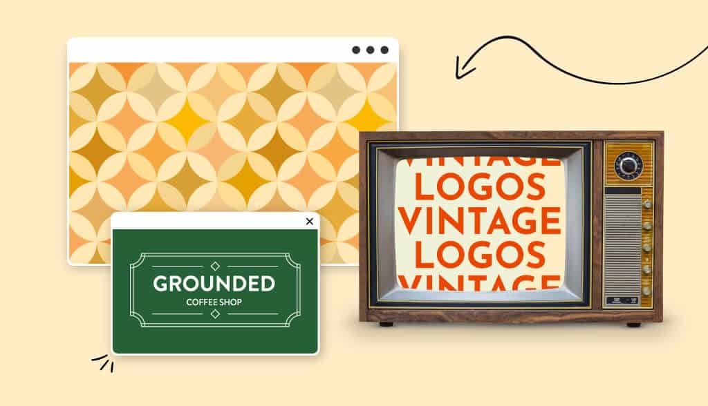header vintage logos