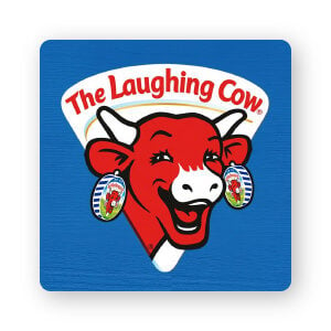 the laughing cow logo
