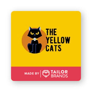 the yellow cats logo