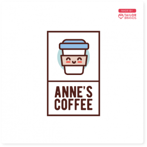 exemplo do logotipo da barra de café