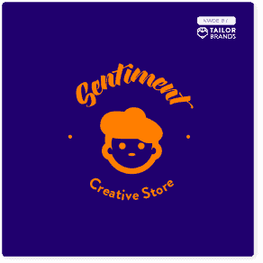 logotipo da loja criativa