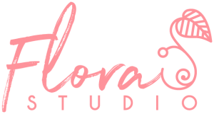logotipo do estúdio Flora