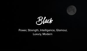 significato di colore nero