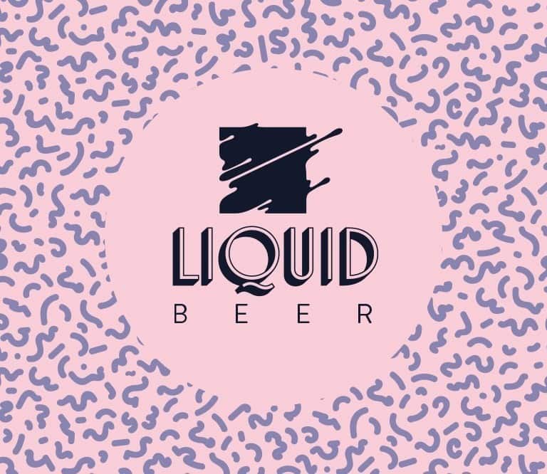 logo de bière liquide