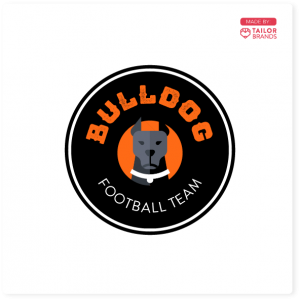 logotipo da equipe bulldog