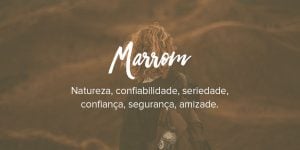 Significado de cor marrom