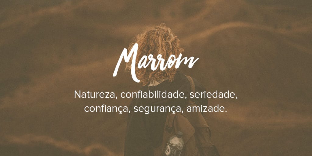 Significado de cor marrom