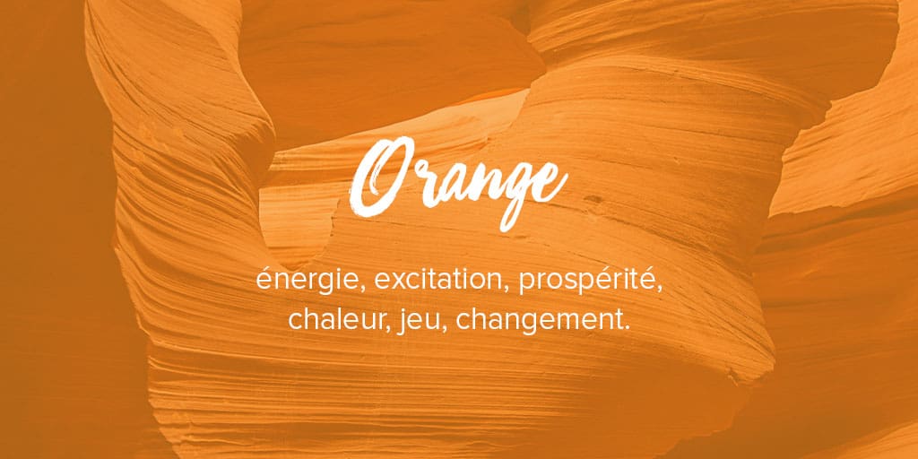Signification de couleur orange