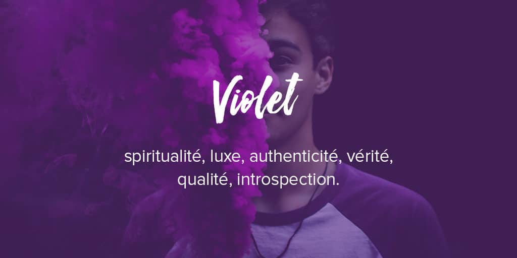 Signification de couleur violet