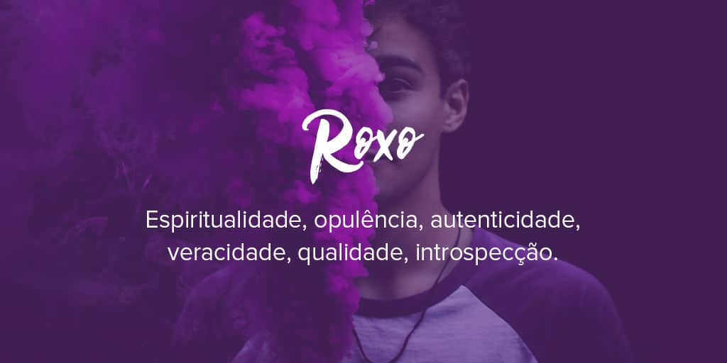 Significado de cor roxo