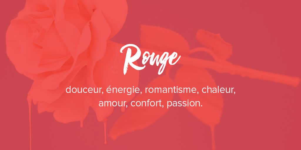 Signification de couleur rouge