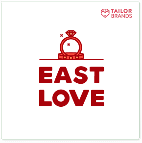 East Love Wedding Logo