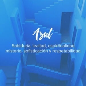 azul