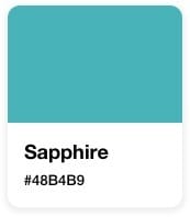 sapphire color code
