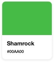 shamrock color code