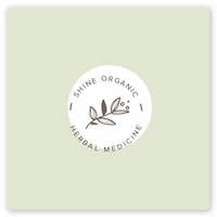 shine organic logo