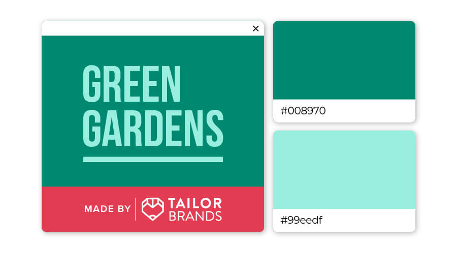 Un logo verde encajaría con tu marca? | Tailor Brands