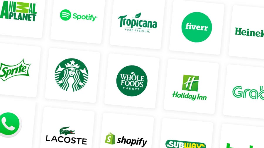 21 Famous Green Logos And How They Wow Their Audience