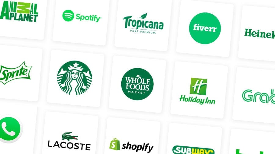 Green Brand Logos