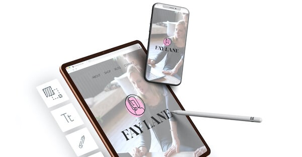 branded website