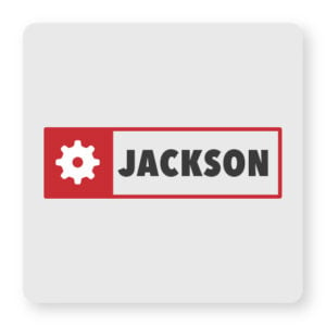 Jackson logotipo da construção