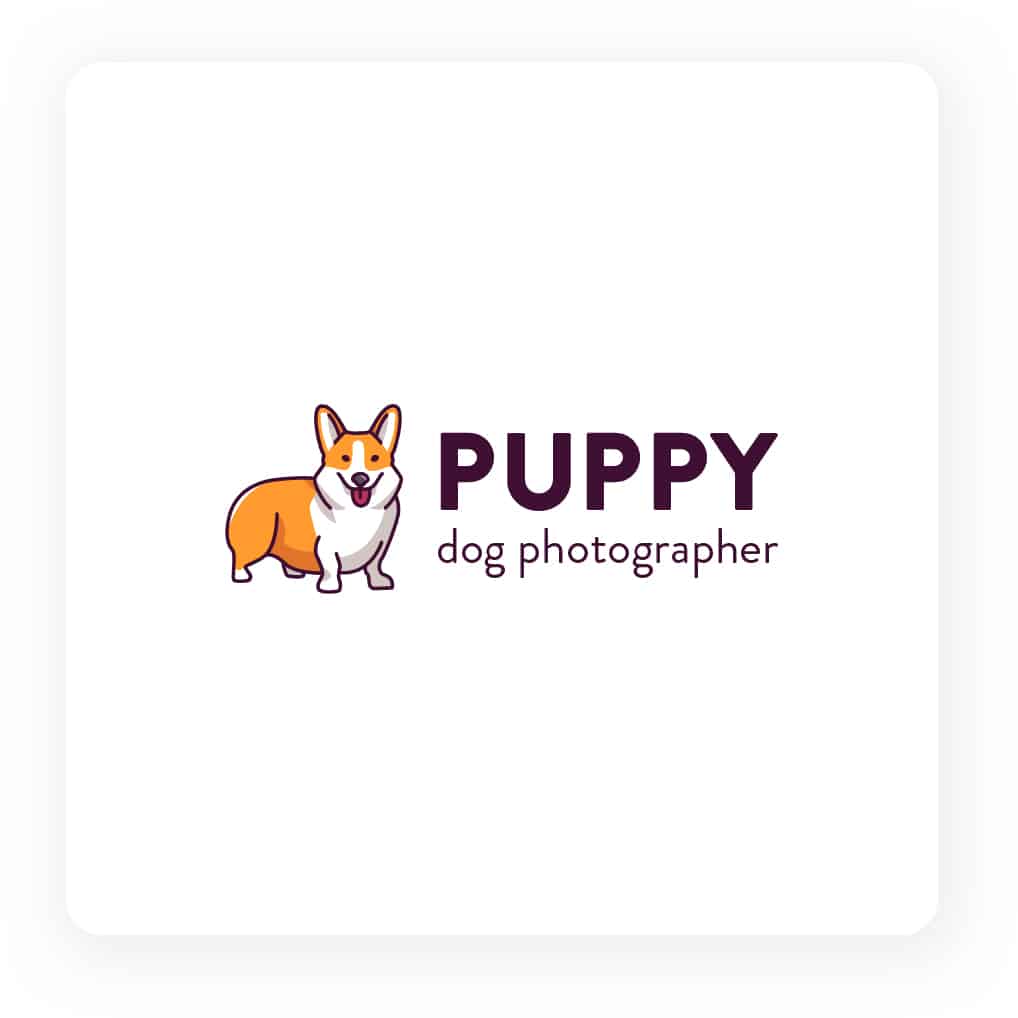 pet photography logo