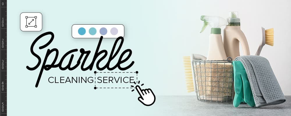 cleaning services logos design