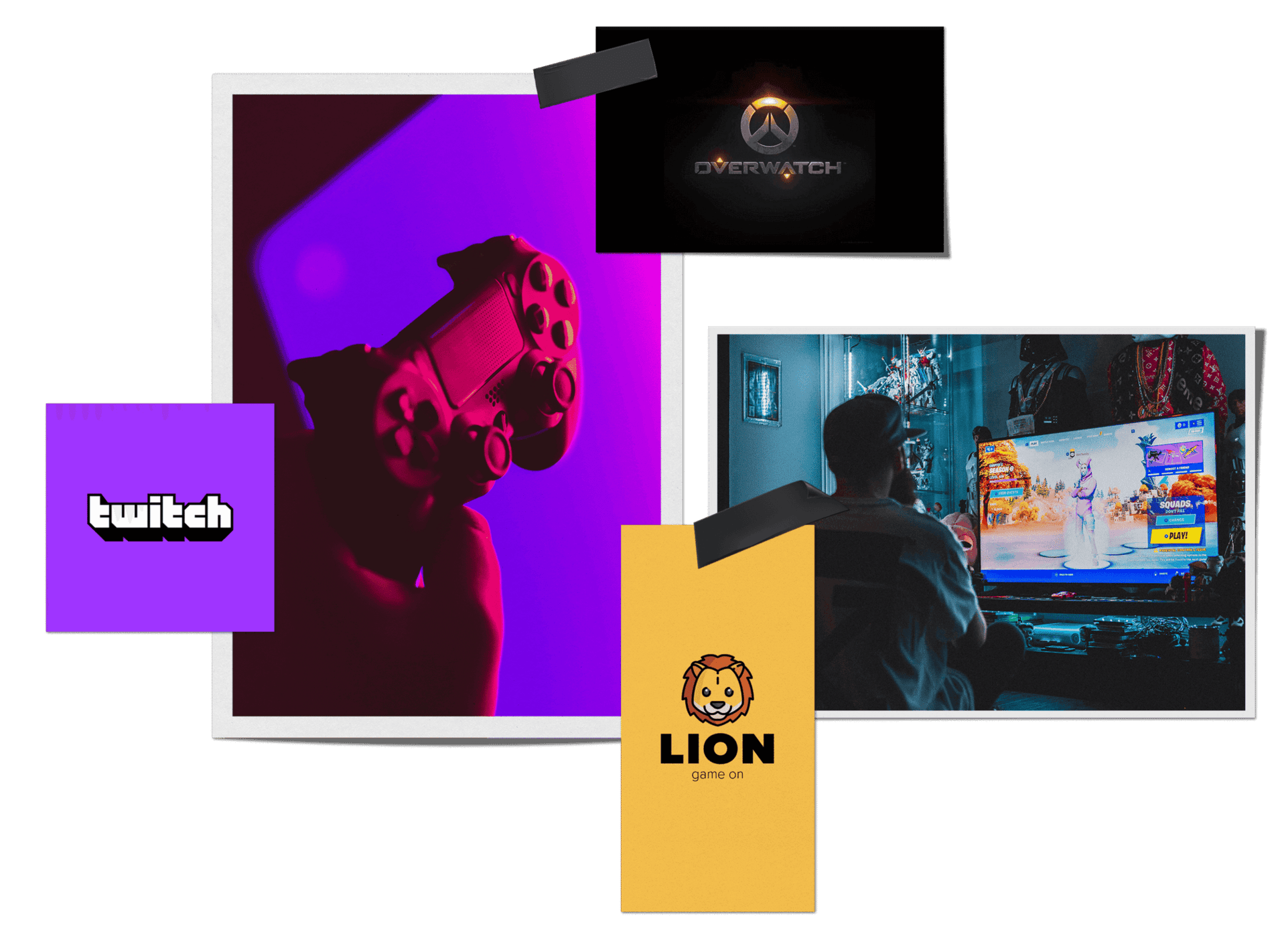Twitch logos header