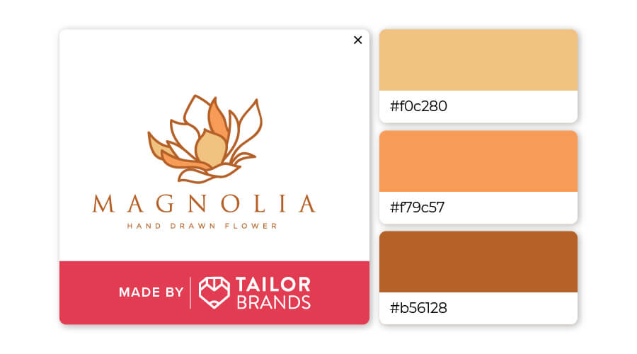 Un logotipo naranja es adecuado para tu empresa? | Tailor Brands