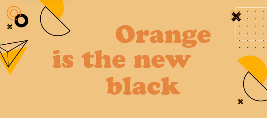orange logo elements