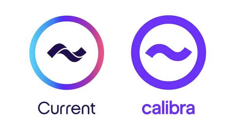 Calibra vs Current logos