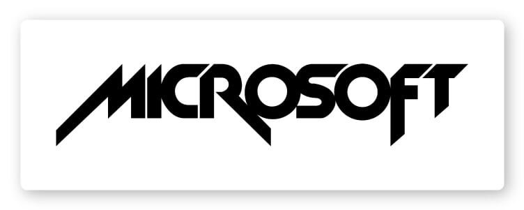 Microsoft second logo design