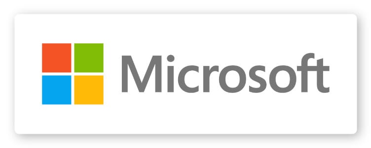 Microsoft current logo design