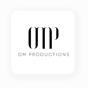 OM productions logo