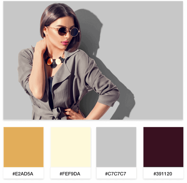 luxury fashion brand color palette