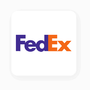 fedex monogram logo