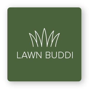 Minimalist lawn care logo