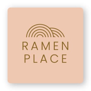Minimalist restaurant logo