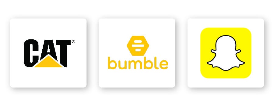 Yellow logos