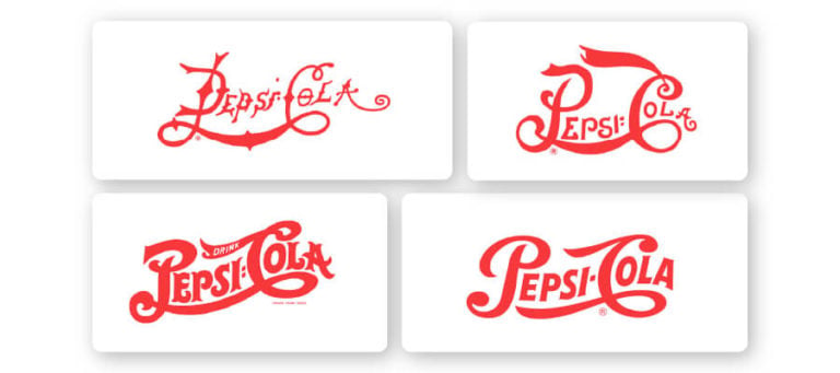 Evolution of the Pepsi Logo