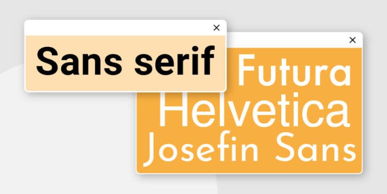The Different Types of Fonts, and When to Use Them
