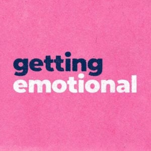 Getting emotional podcast logo