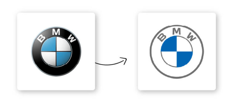 BMW's new flat logo is everything that's wrong with modern logo design -  The Verge