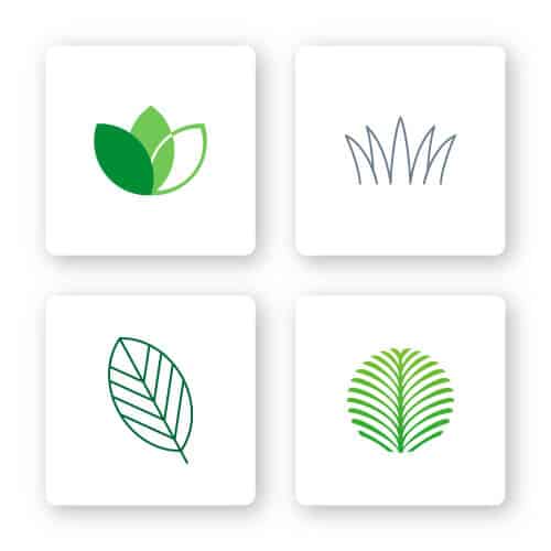 icons for lawn care logos