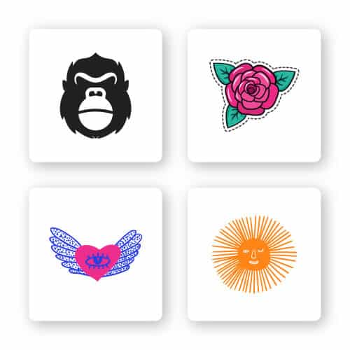 band logos icons