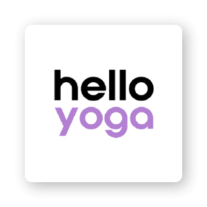 Hello yoga logo