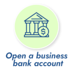 open a business bank account