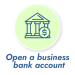 open a business bank account